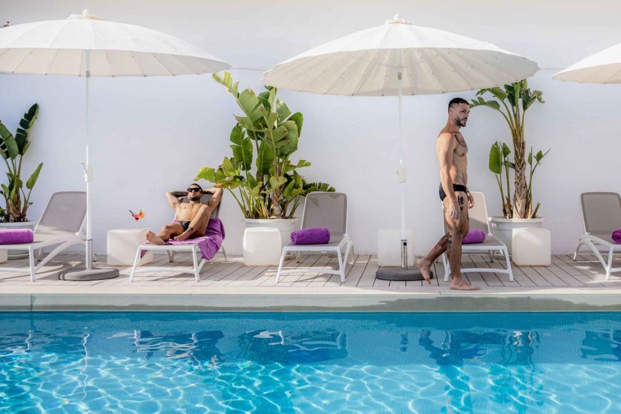 The Purple Hotel Pool